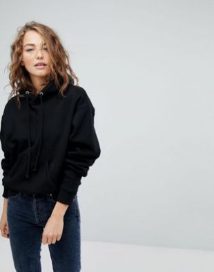 Weekday   Sweat shirt à capuche en coton bio | ASOS