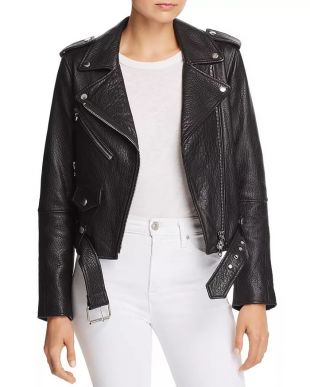 The Shaina Leather Biker Jacket