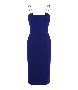 karen millen strappy pencil dress