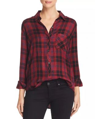Rails Hunter Metallic Plaid Shirt