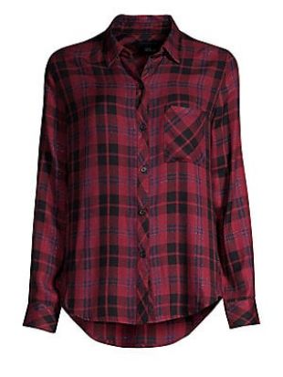 Rails Hunter Plaid Pocket Button-Down Shirt