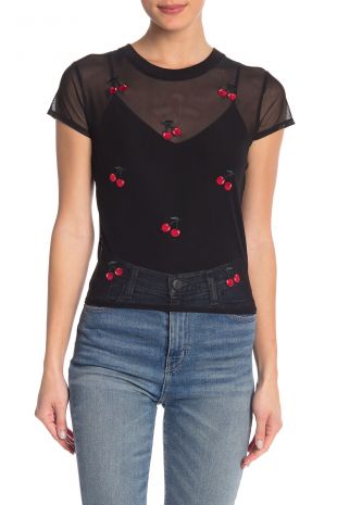 Volcom Cherry Mesh Tee