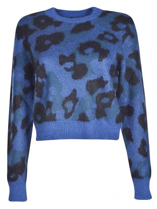 Rag & Bone Leopard Print Boxy Knit Sweater