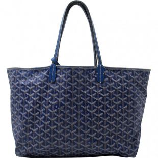 Goyard Cabas Bleu Saint Louis en toile