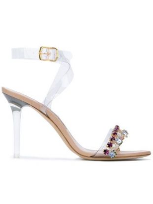 Manolo Blahnik - Manolo Blahnik Purple Chalice Sandals