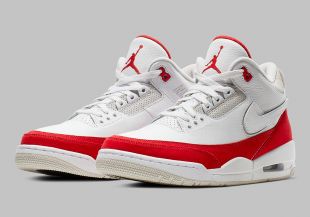 Jordan 3 Retro Tinker White University Red