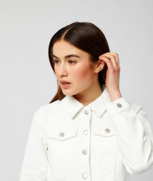 Veste courte en jean