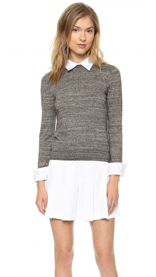 Alice + Olivia “Porla” Peter Pan collar sweater L