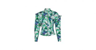 Louis Vuitton Asian Flower Jacquard Top