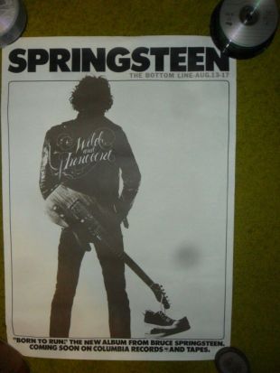 Bruce Springsteen 1975 Born To Run Original Promo Poster 30