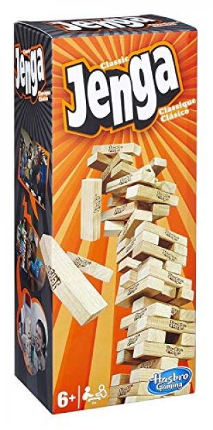 Hasbro Spiele A2120E24 - Jenga Classic, Kinderspiel