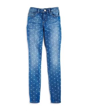 DL1961 Girls' Faded Polka-Dot Skinny Jeans - Big Kid