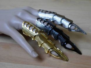 armor Talon Claw armor ring (1 Piece) Armor Ring for Steampunk, vampire, gothic fashion