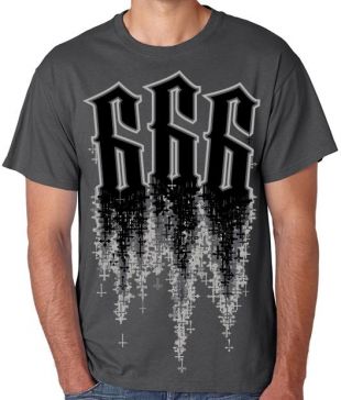 666 Upside Down Crosses T-Shirt