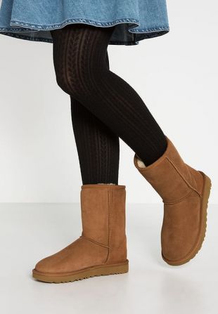 bottines marron