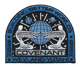 Patch Squad Men's Alien Movie Prometheus Covenant Weyland Corp Crew Cosplay Patch