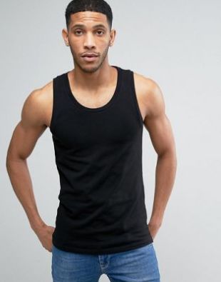 ASOS - Débardeur moulant - Noir