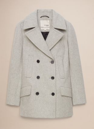 manteau gris