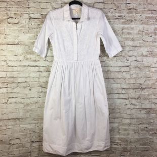 robe blanche vintage taille M