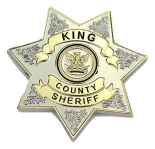 Minimum Mouse - Minimum Mouse The Walking Dead King County Sheriff Badge