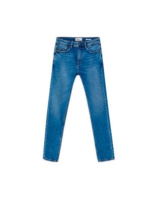 Pull & Bear Jean slim comfort fit bleu moyen