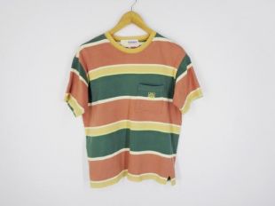 Peakaboo chemise Vintage Peakaboo T Shirt vintage des années 90 Peakaboo surf Wear rayé tee T shirt taille M