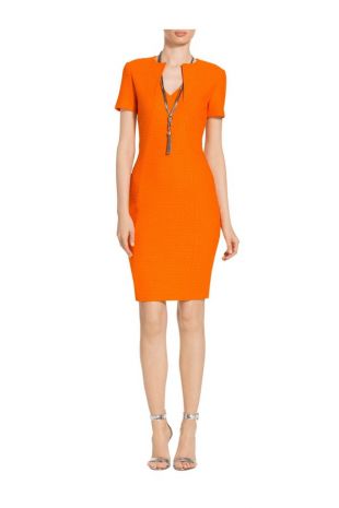St. John Ribbon Texture Knit Dress