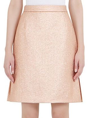Metallic Mini Skirt