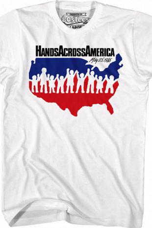 80s Tees Hands Across America Shirt
