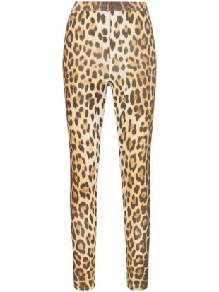 Moschino - Leopard Print Pants