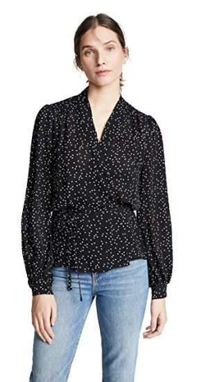 Cara Wrap Blouse