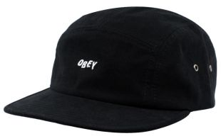 Obey casquette five panel en noir