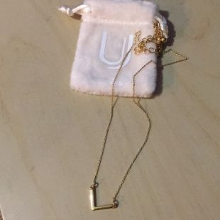 Uncommon james baby sales v necklace