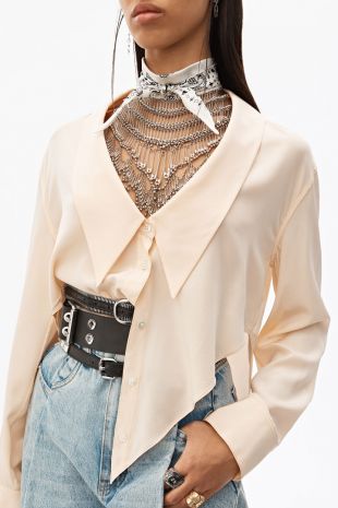 Alexander Wang metal chain top