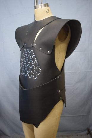 Real leather Game of Thrones Unsullied grey worm replica Armour