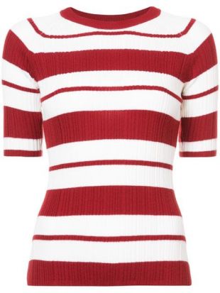 Collection Striped Knitted Top
