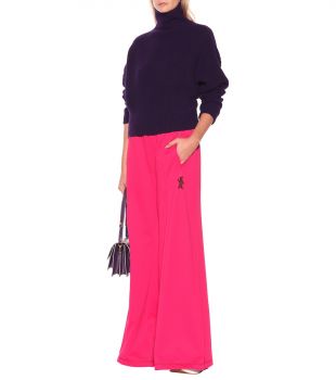 Marni Pantalon évasé rose