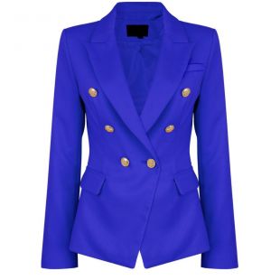 Style of Beyond Tailored Blazer in Royal Blue