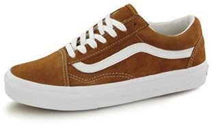 Vans Old Skool Leather Brown True White 44