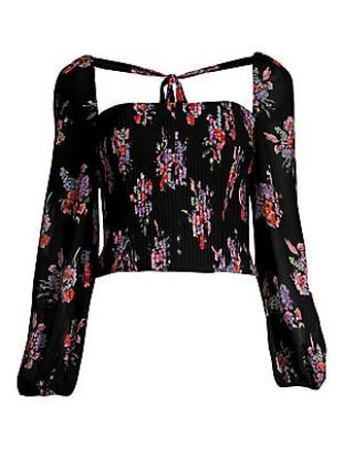 Beverly Floral Puff Sleeve Top