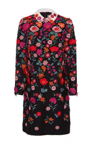 Long Sleeve Tunic Dress With Collar