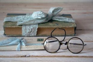 Antique ronds metalliques, lunettes rondes, lunettes de John Lennon, Antique lunettes unisexes