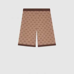 Gucci GG jacquard knit shorts