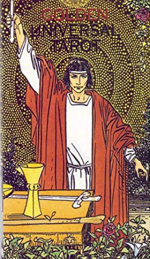 Golden Universal Tarot