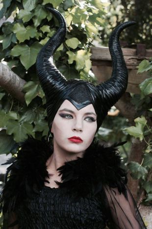 Maleficent inspired Quality Headdress Maleficent Horns Custom Costume