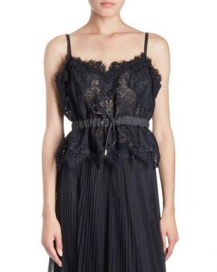 Lace Crop Cami Top