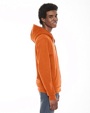 American Apparel Mens Unisex Flex Fleece Zip Hoodie(F497) (2 Pack Multiple Colors) - -