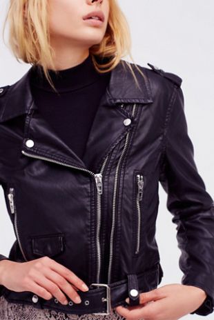 Goals Vegan Leather Jacket