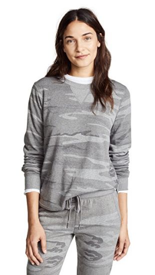 The Loft Camo Crew Sweatshirt