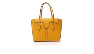 Tod's - TOD'S XBWANXA0300FFXG407 Women's Yellow Leather Handbag